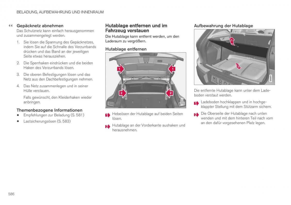 Volvo XC40 Handbuch / page 588