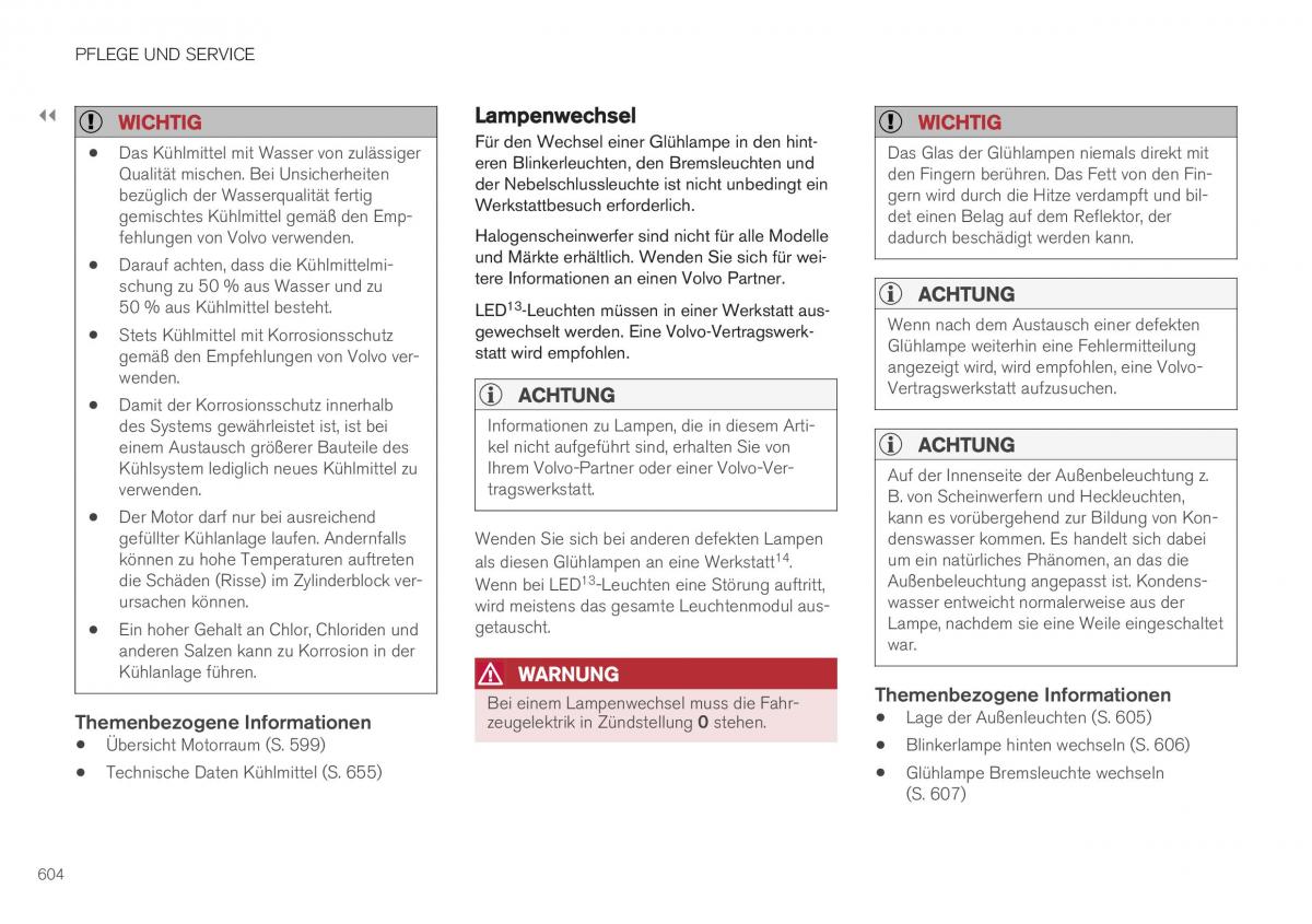 Volvo XC40 Handbuch / page 606