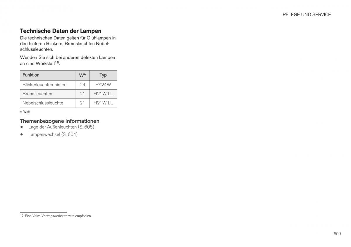 Volvo XC40 Handbuch / page 611