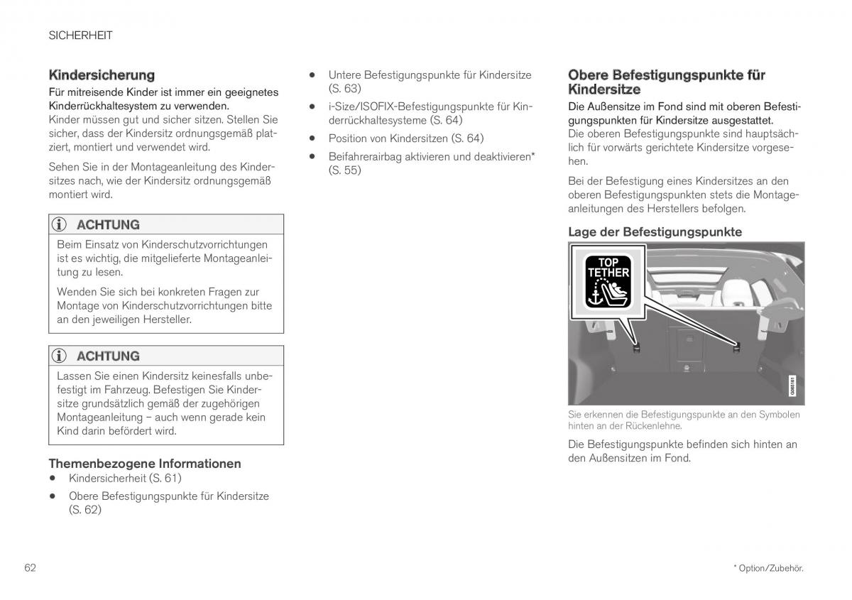 Volvo XC40 Handbuch / page 64