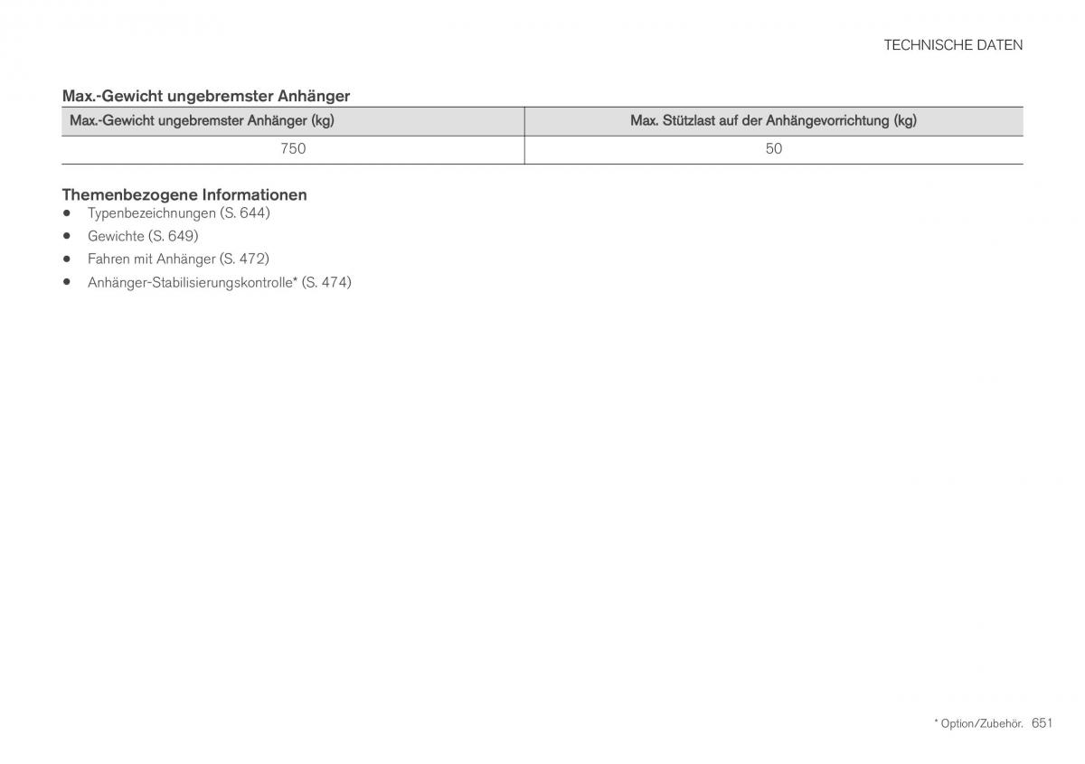 Volvo XC40 Handbuch / page 653