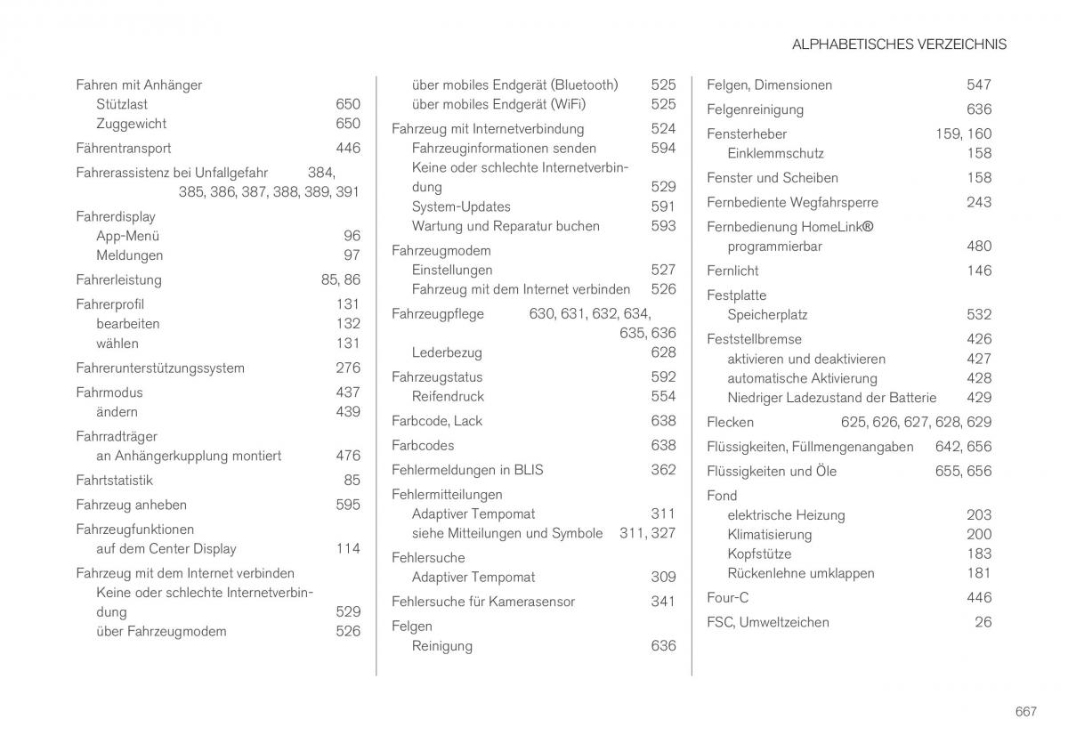 Volvo XC40 Handbuch / page 669