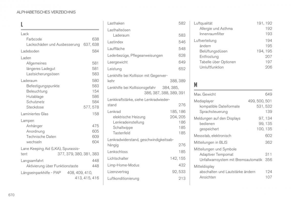 Volvo XC40 Handbuch / page 672