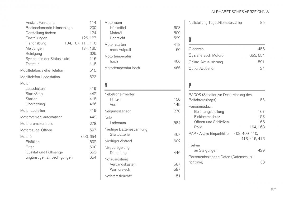 Volvo XC40 Handbuch / page 673