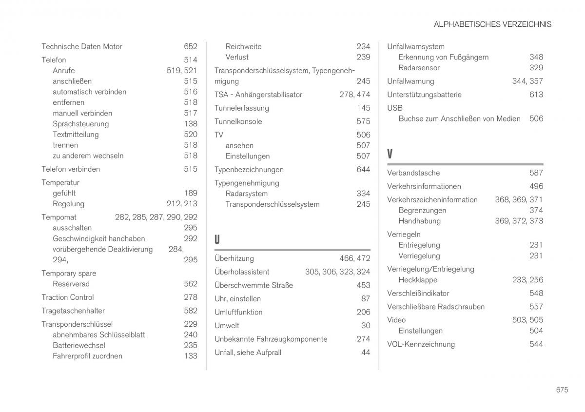 Volvo XC40 Handbuch / page 677