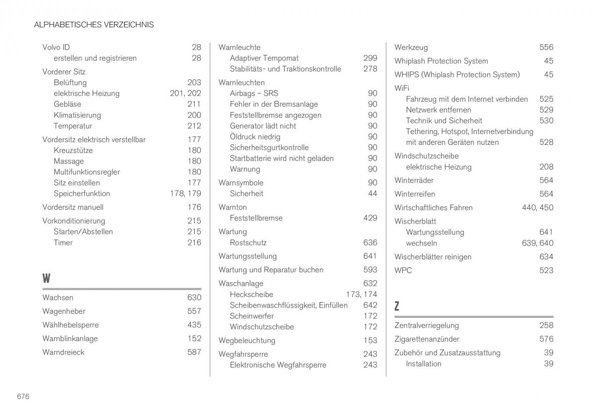 Volvo XC40 Handbuch / page 678