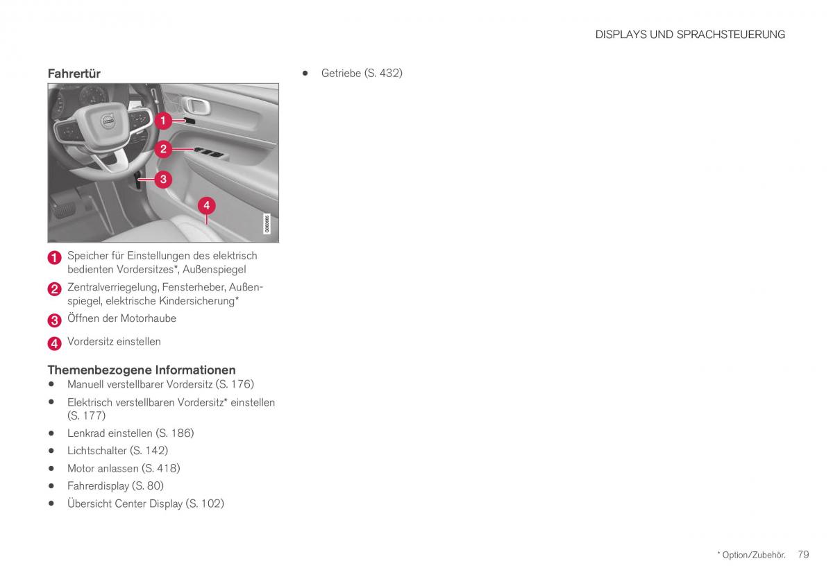 Volvo XC40 Handbuch / page 81