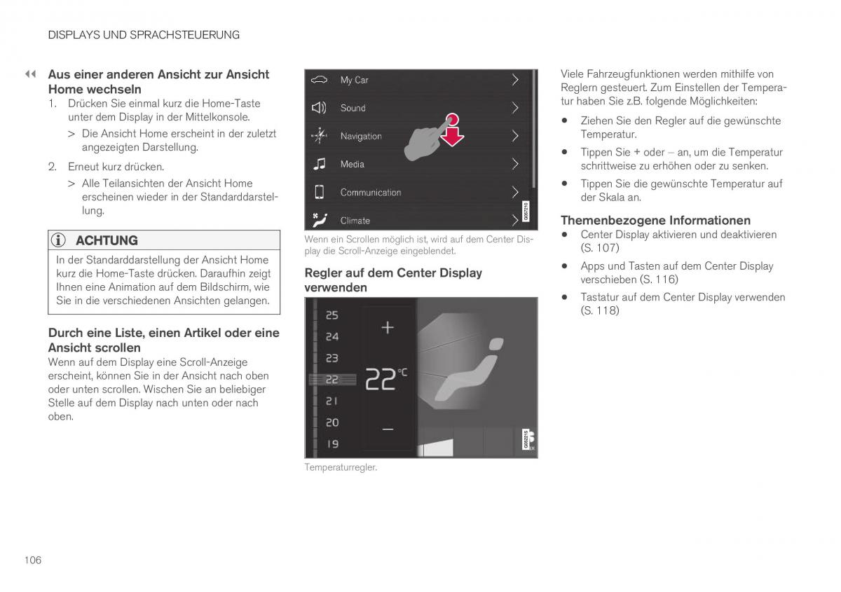 Volvo XC40 Handbuch / page 108