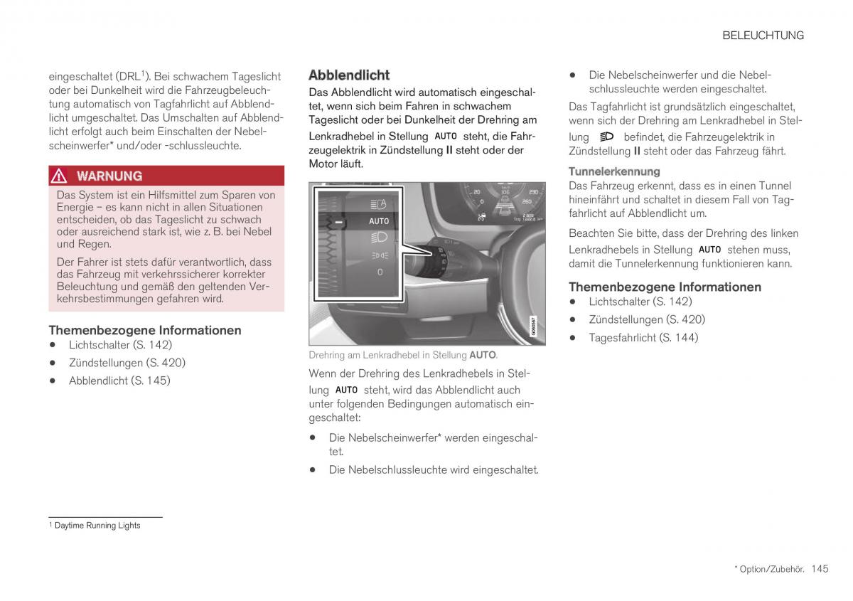 Volvo XC40 Handbuch / page 147