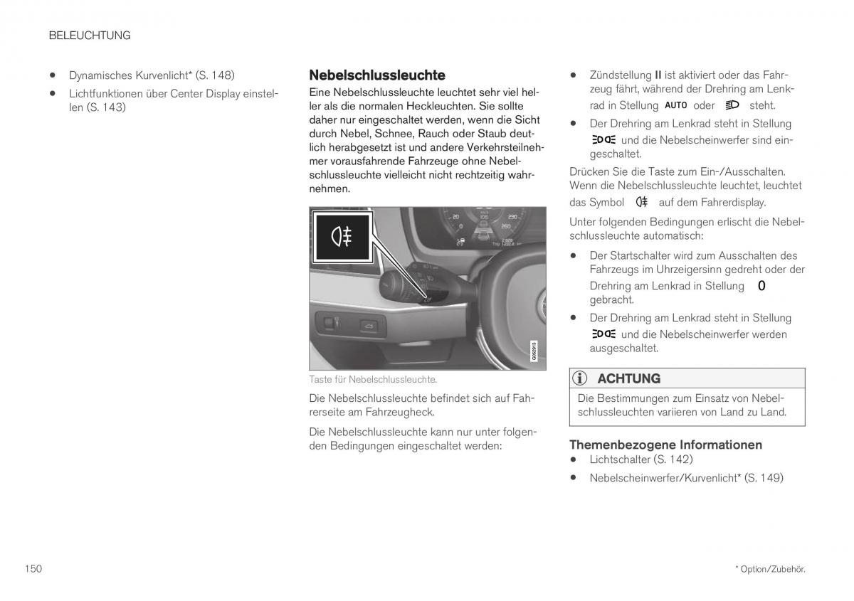 Volvo XC40 Handbuch / page 152