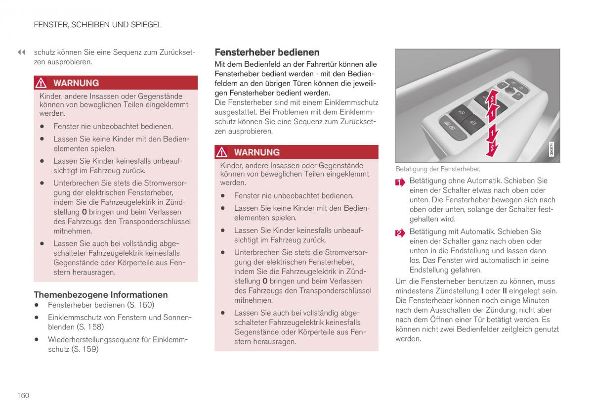 Volvo XC40 Handbuch / page 162