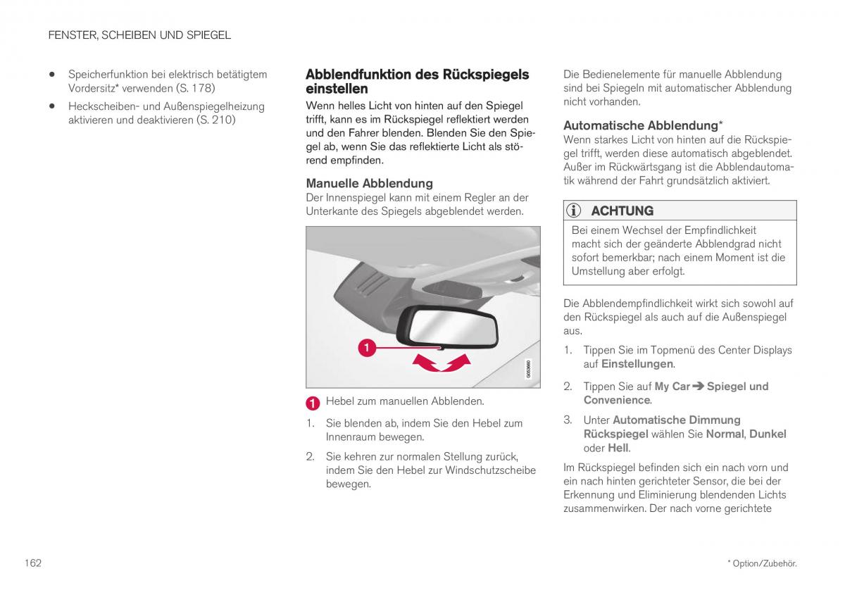 Volvo XC40 Handbuch / page 164