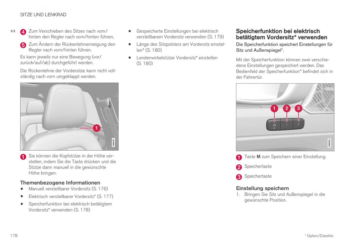 Volvo XC40 Handbuch / page 180