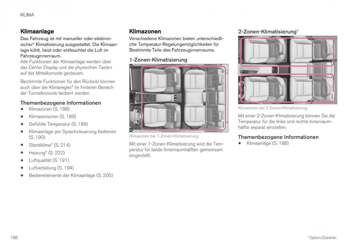 Volvo XC40 Handbuch / page 190