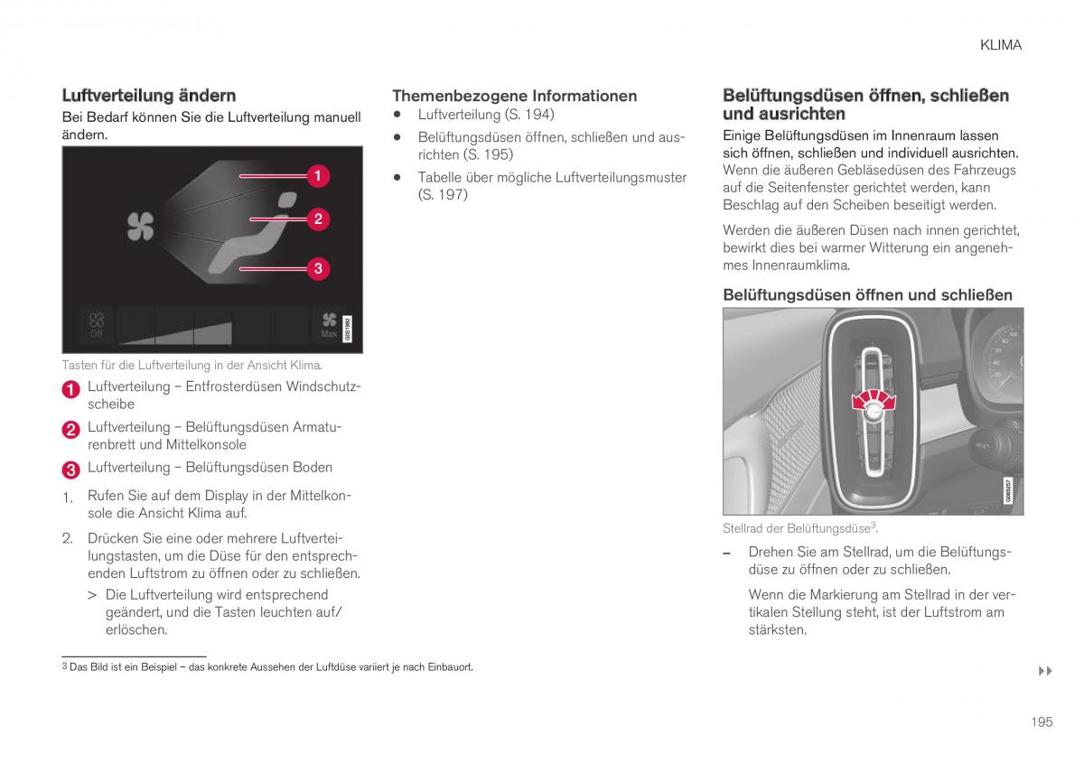 Volvo XC40 Handbuch / page 197