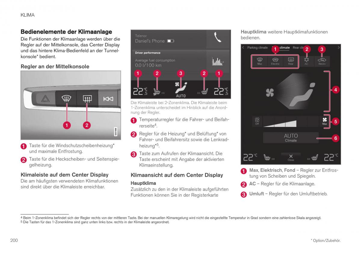 Volvo XC40 Handbuch / page 202