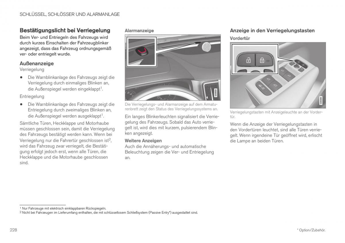 Volvo XC40 Handbuch / page 230