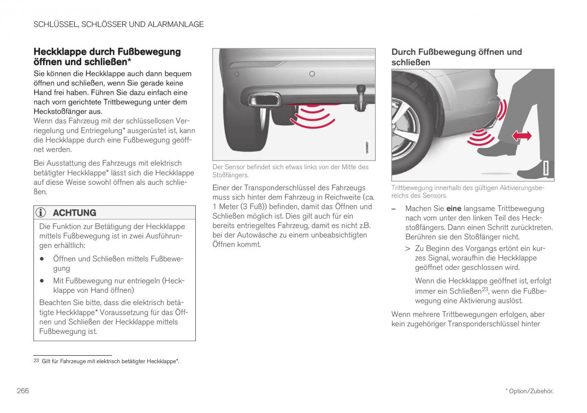 Volvo XC40 Handbuch / page 268