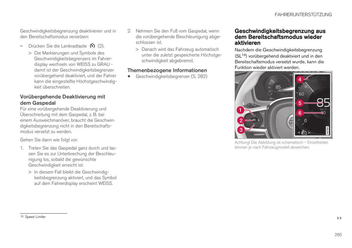 Volvo XC40 Handbuch / page 287