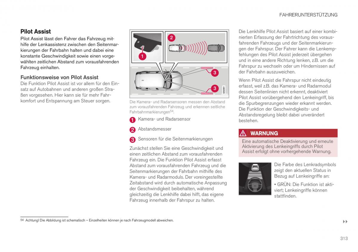 Volvo XC40 Handbuch / page 315