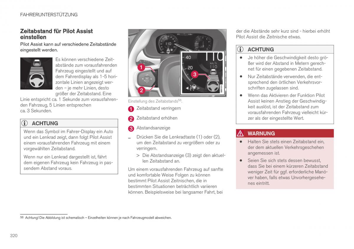 Volvo XC40 Handbuch / page 322