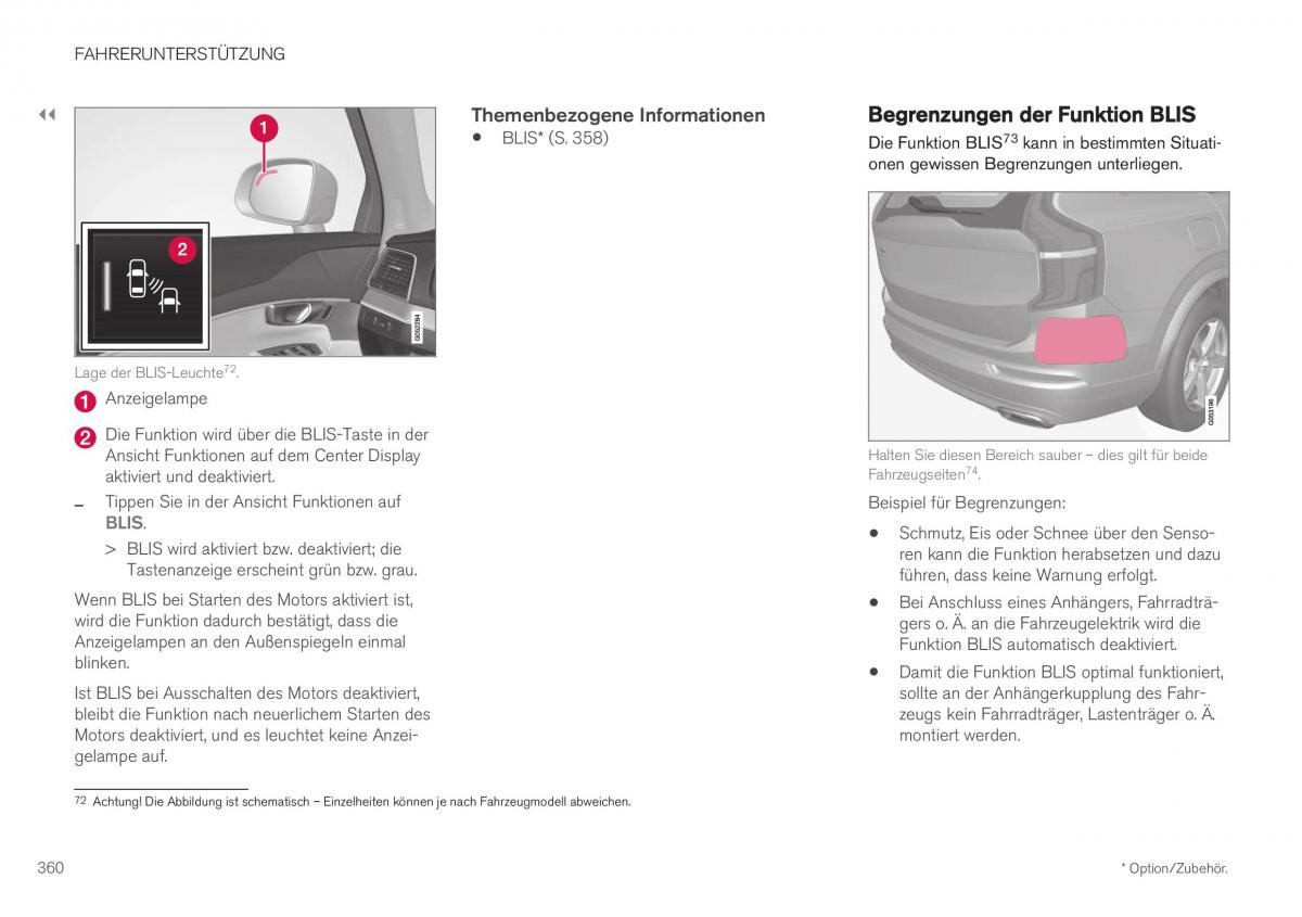 Volvo XC40 Handbuch / page 362