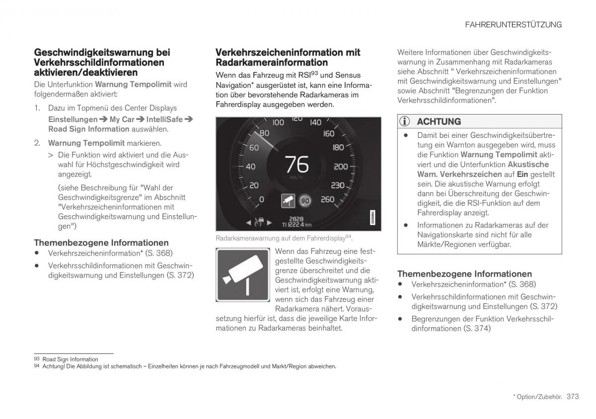 Volvo XC40 Handbuch / page 375