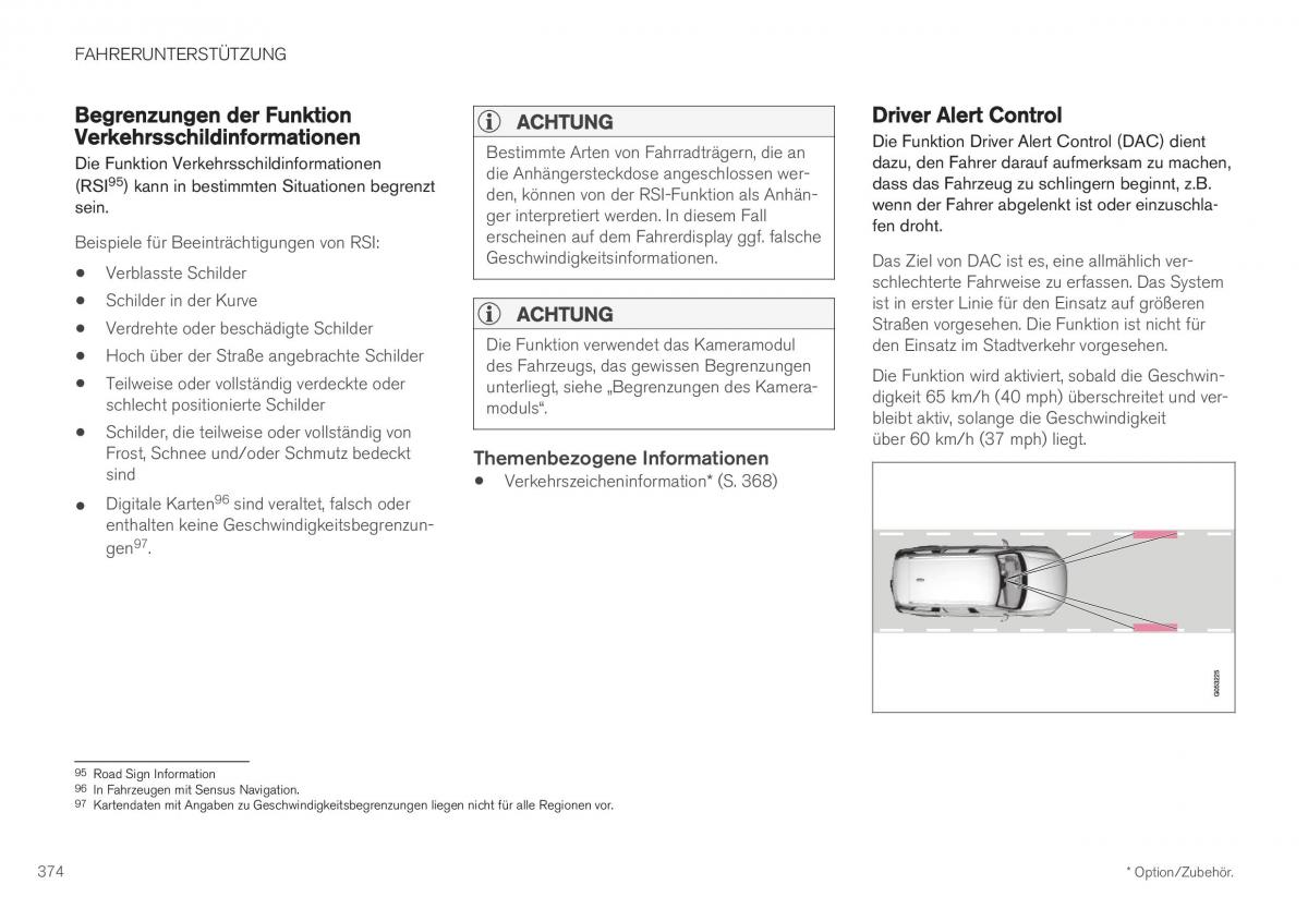 Volvo XC40 Handbuch / page 376