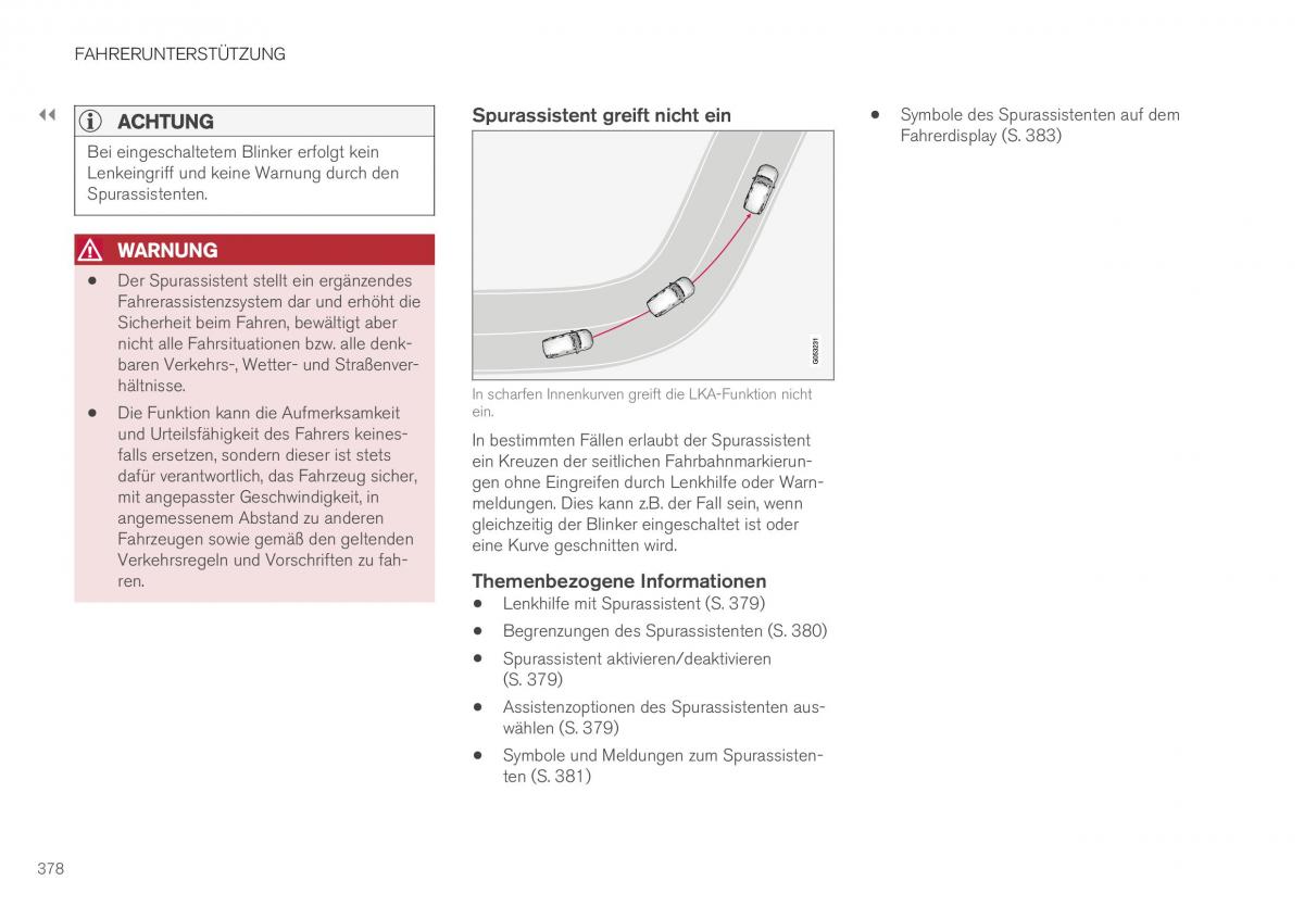 Volvo XC40 Handbuch / page 380