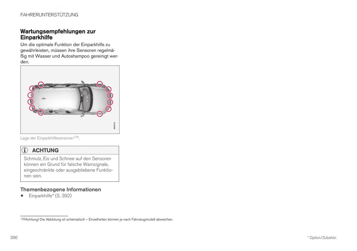 Volvo XC40 Handbuch / page 398