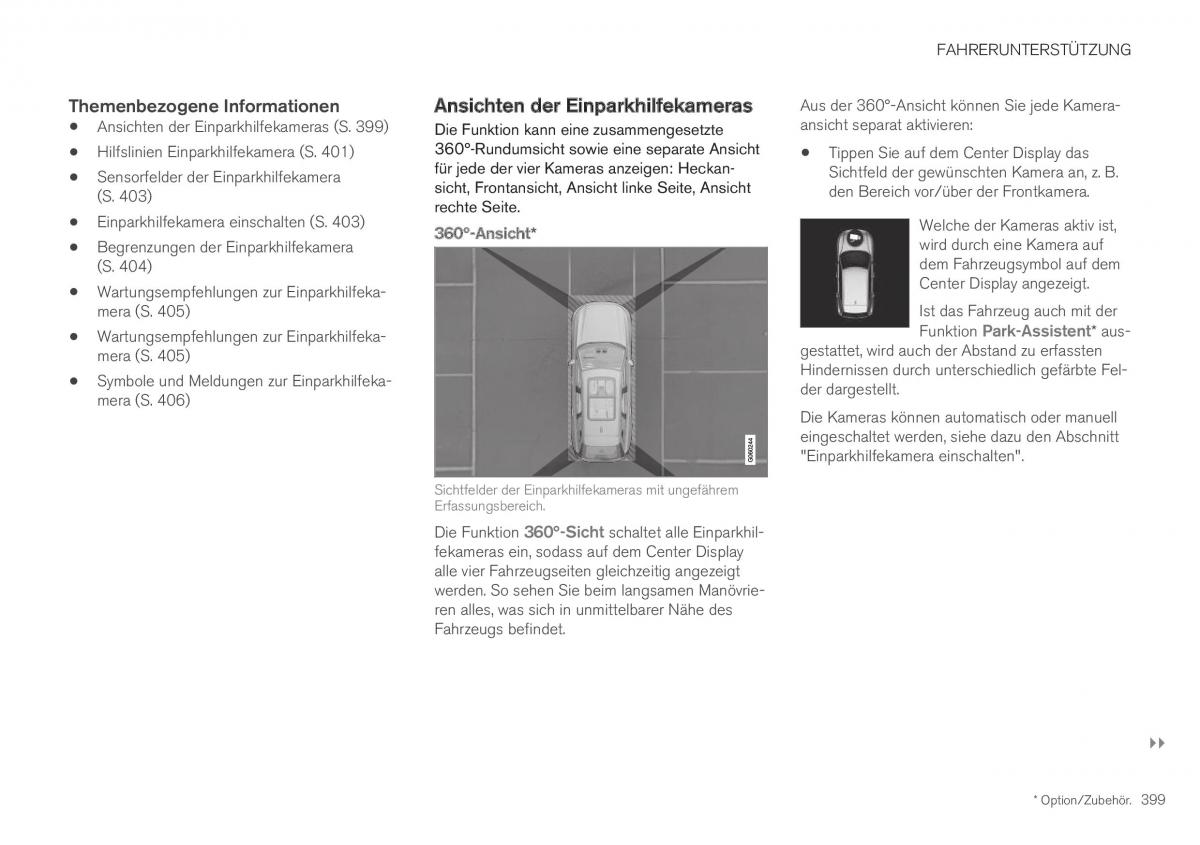 Volvo XC40 Handbuch / page 401