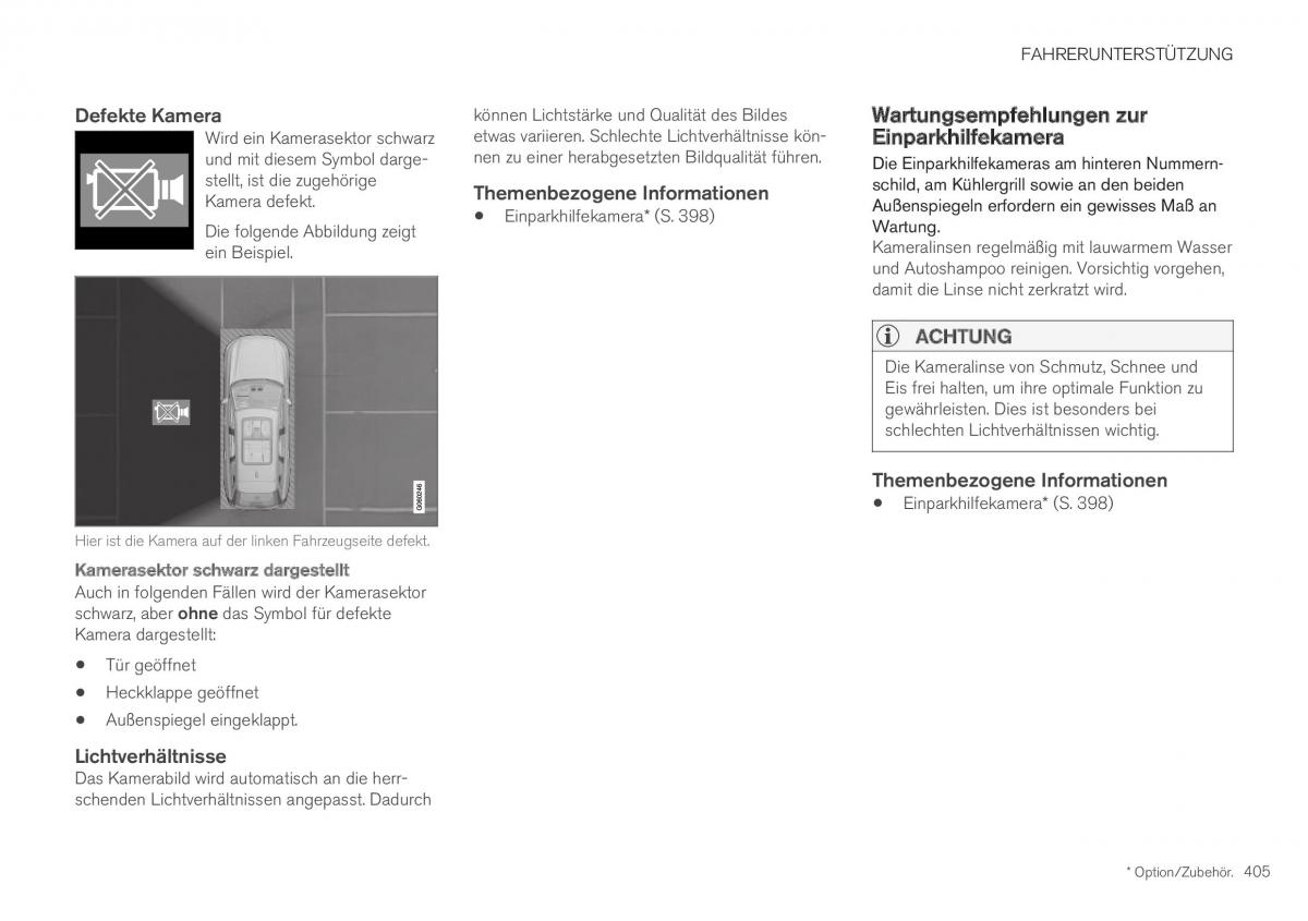 Volvo XC40 Handbuch / page 407