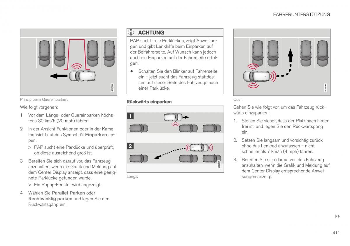 Volvo XC40 Handbuch / page 413