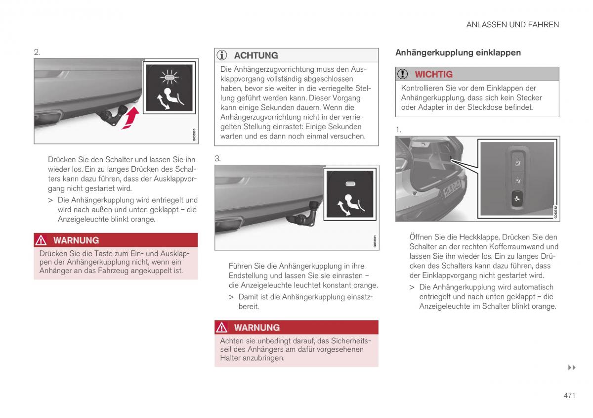 Volvo XC40 Handbuch / page 473