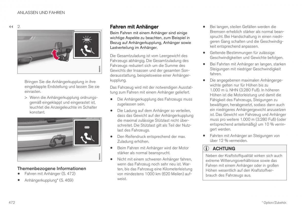 Volvo XC40 Handbuch / page 474