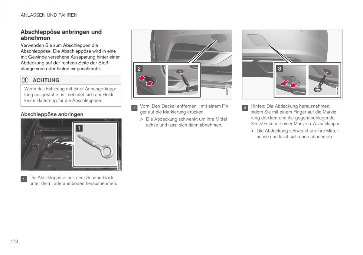 Volvo XC40 Handbuch / page 480