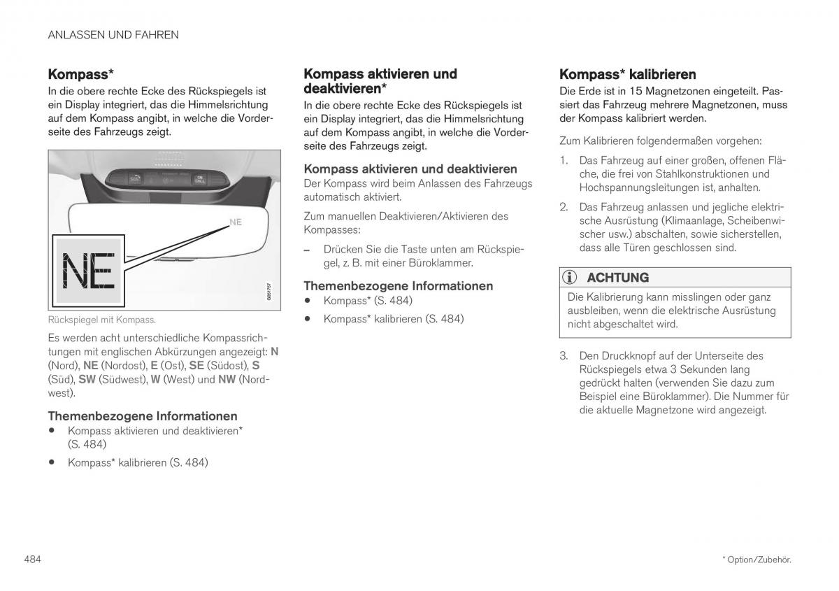 Volvo XC40 Handbuch / page 486