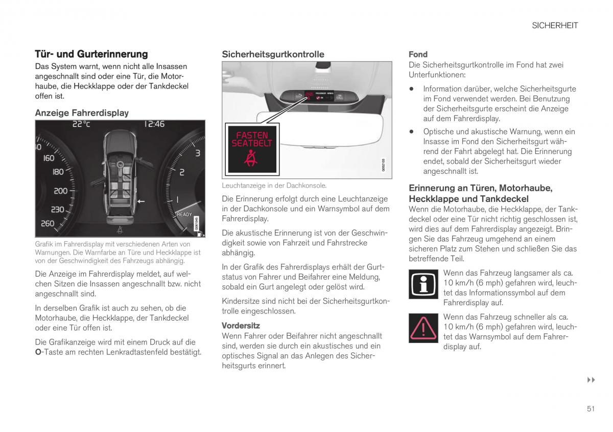 Volvo XC40 Handbuch / page 53