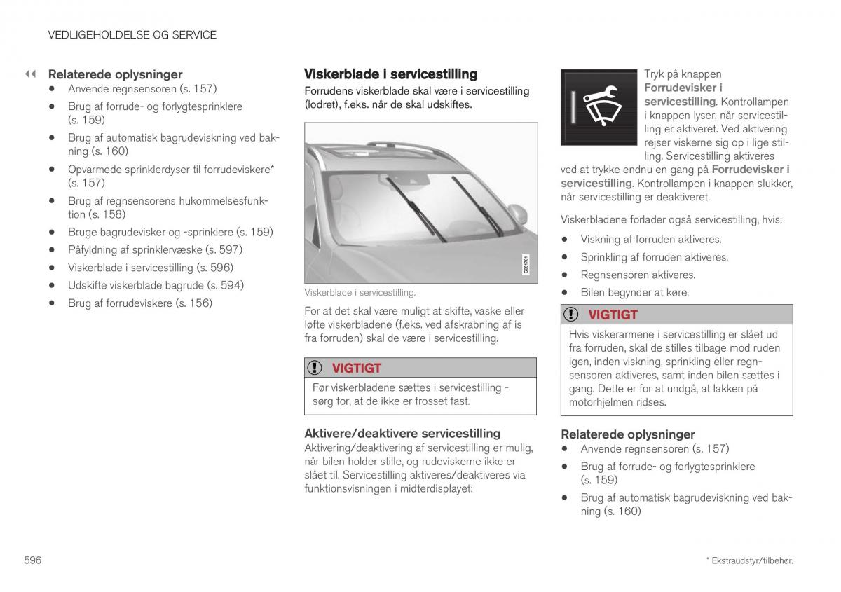 Volvo XC40 Bilens instruktionsbog / page 598