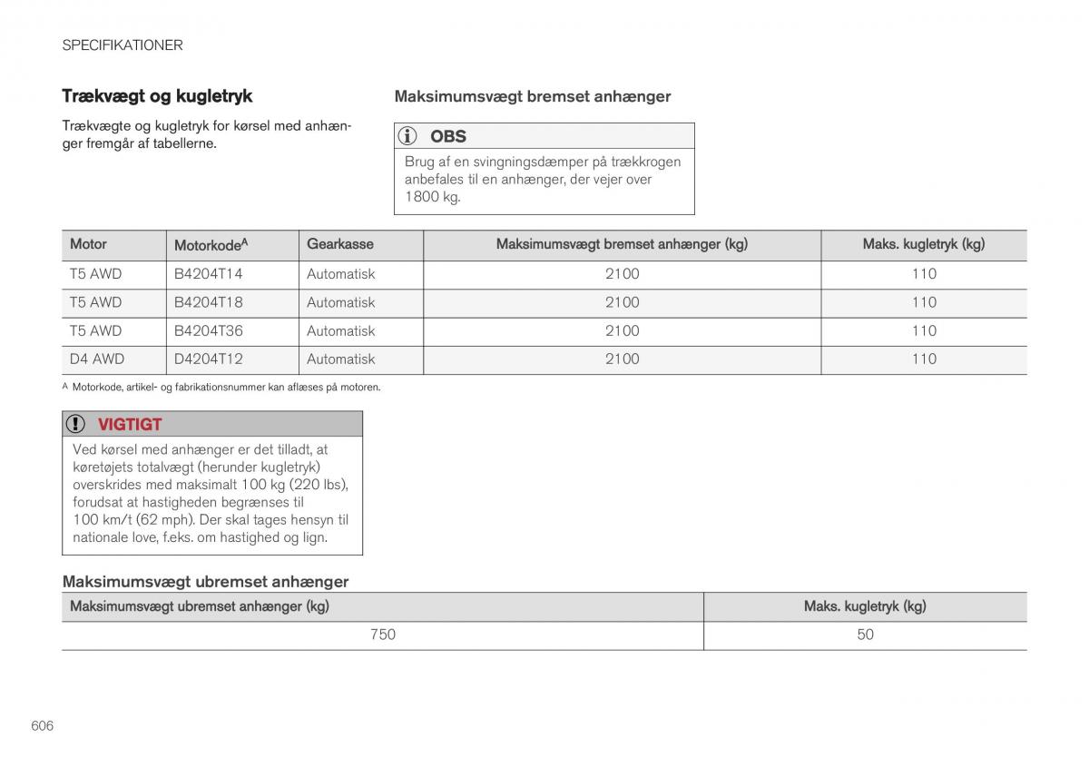 Volvo XC40 Bilens instruktionsbog / page 608