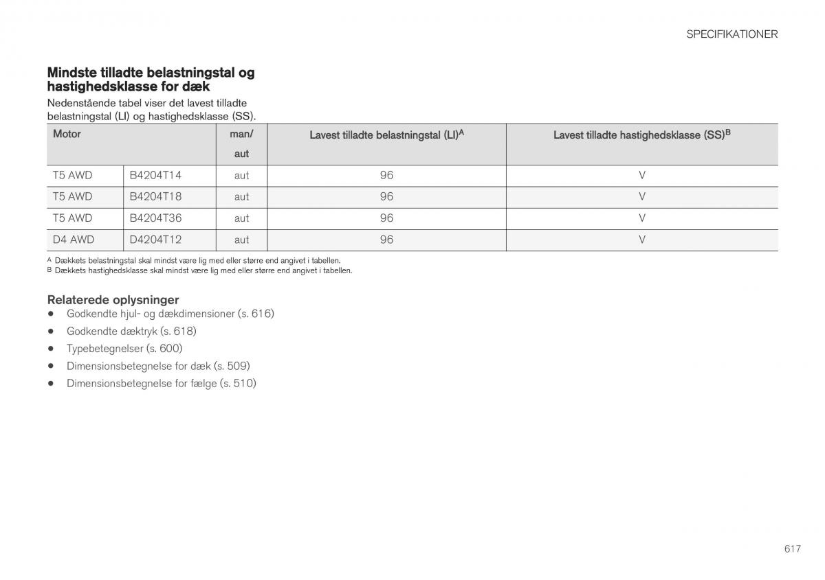 Volvo XC40 Bilens instruktionsbog / page 619