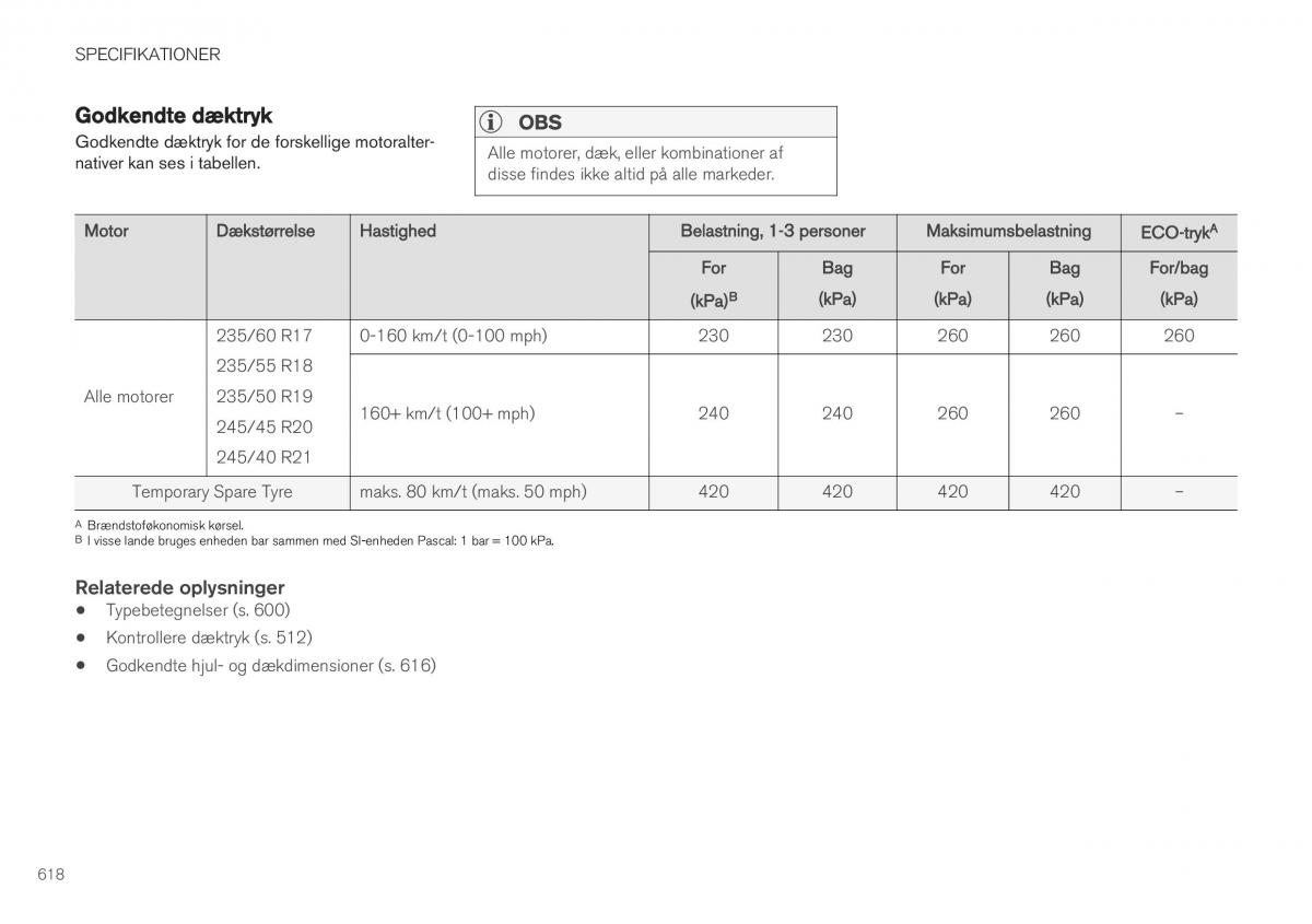 Volvo XC40 Bilens instruktionsbog / page 620