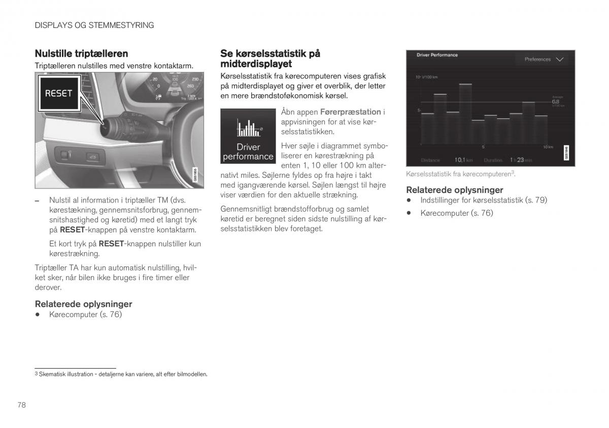 Volvo XC40 Bilens instruktionsbog / page 80