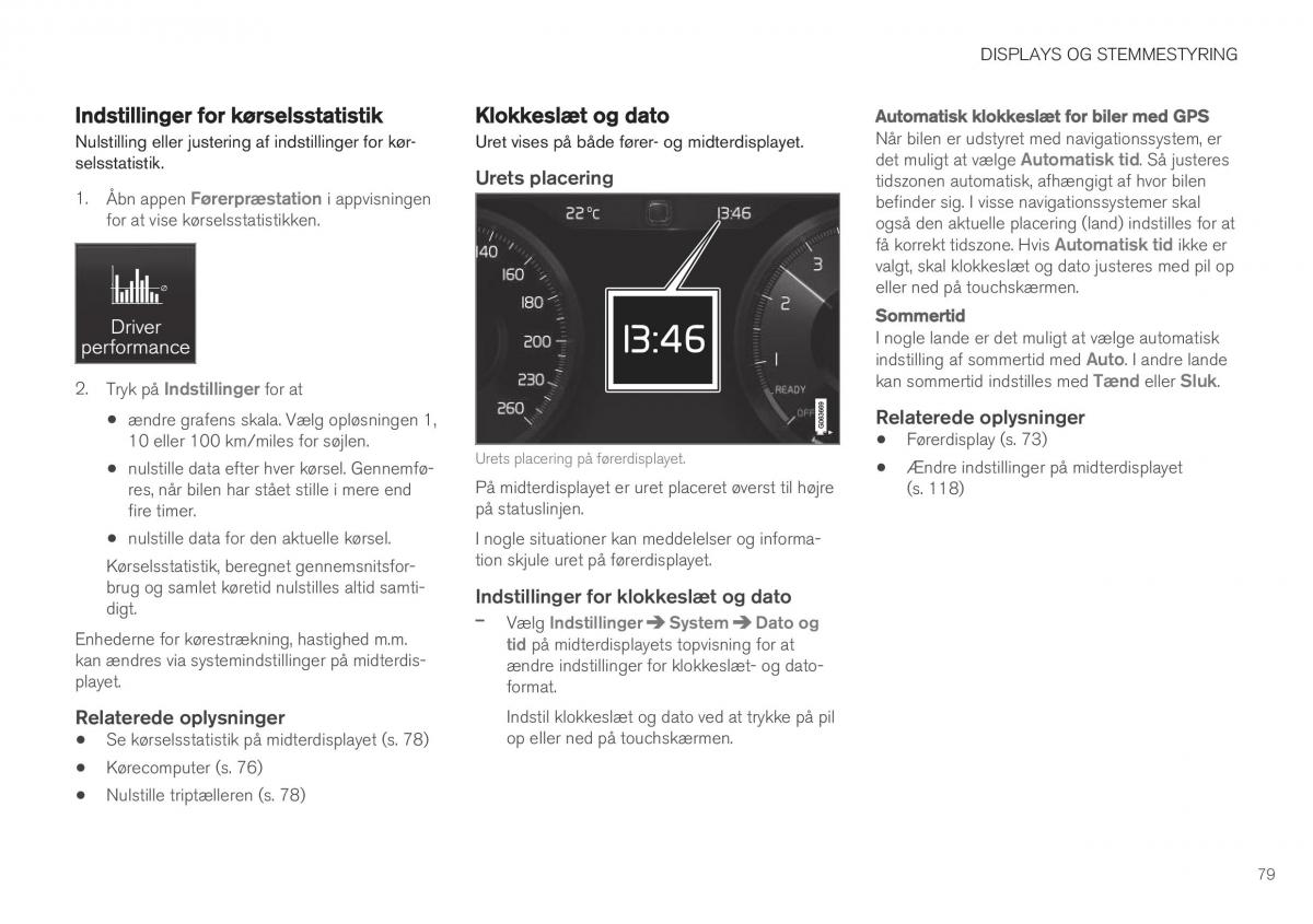 Volvo XC40 Bilens instruktionsbog / page 81