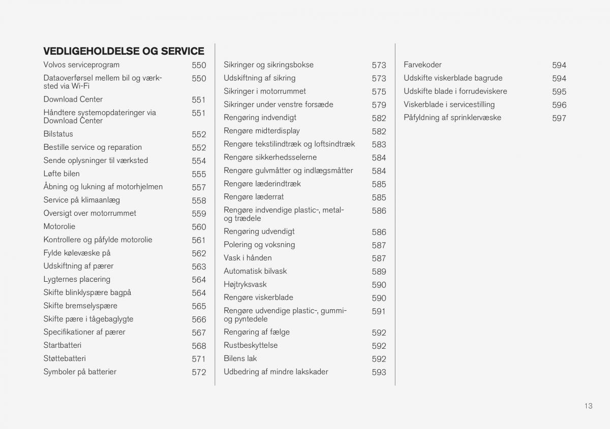 Volvo XC40 Bilens instruktionsbog / page 15