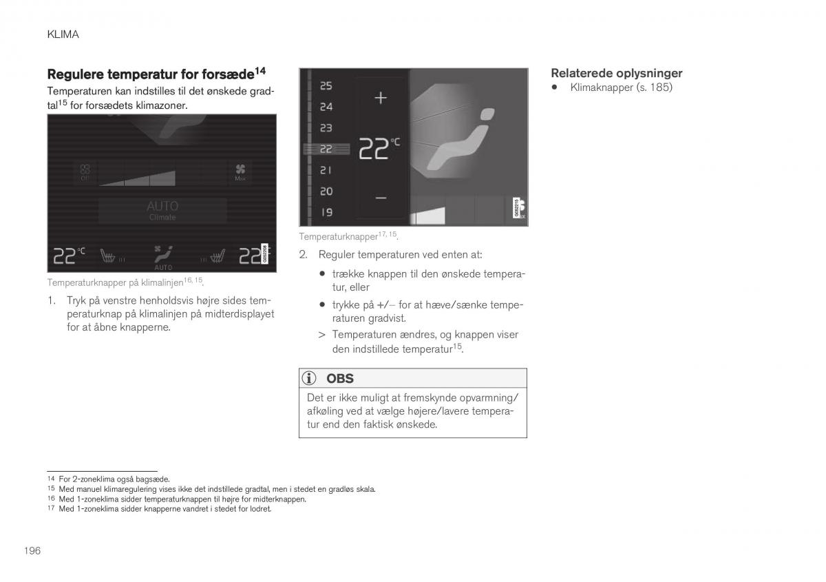 Volvo XC40 Bilens instruktionsbog / page 198