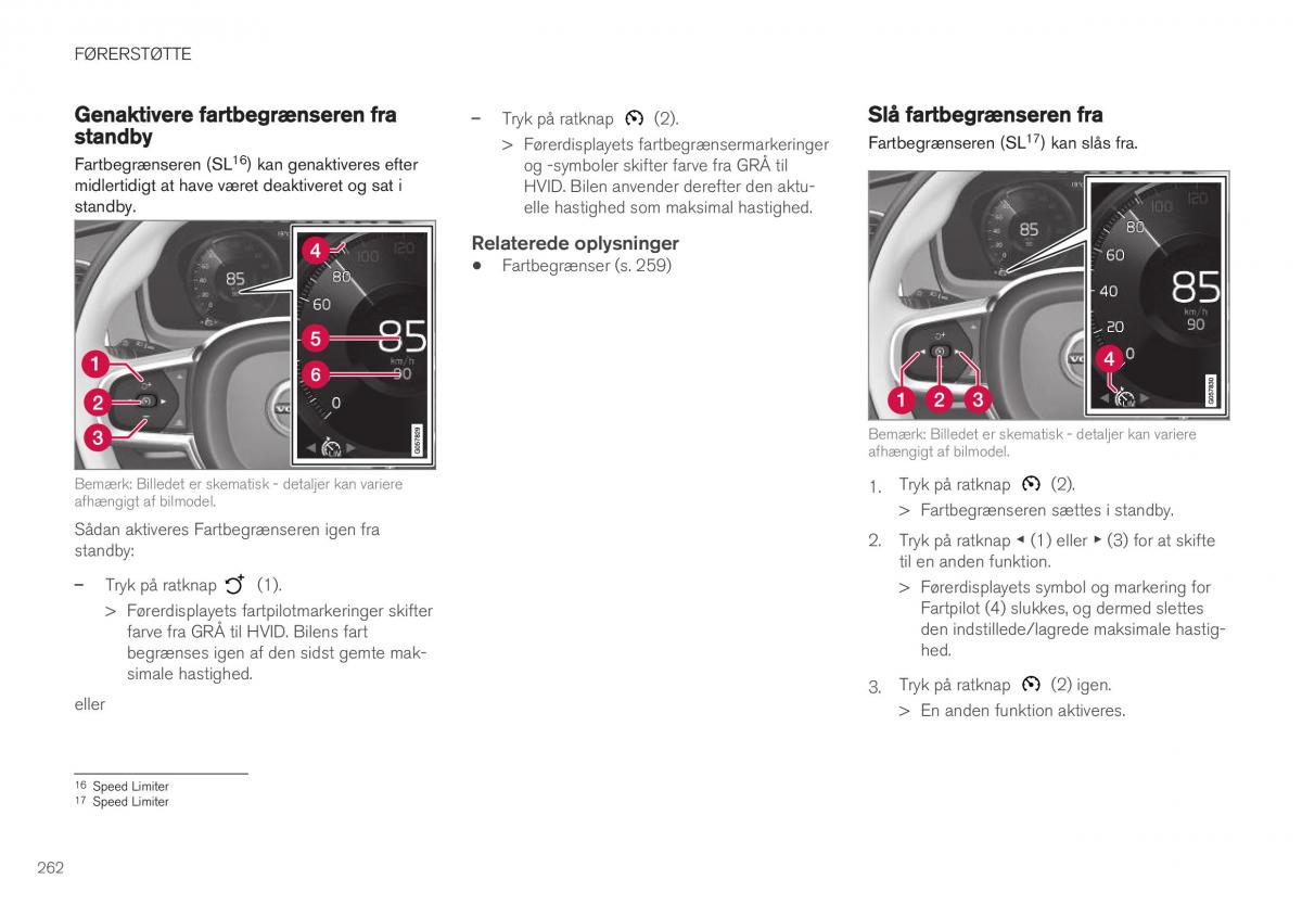 Volvo XC40 Bilens instruktionsbog / page 264