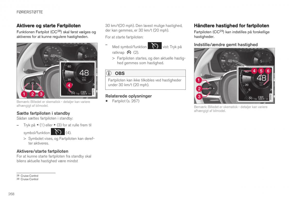 Volvo XC40 Bilens instruktionsbog / page 270