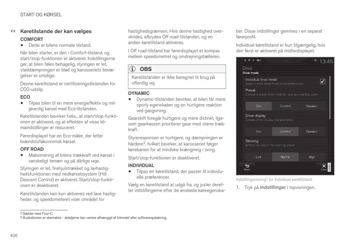 Volvo XC40 Bilens instruktionsbog / page 408