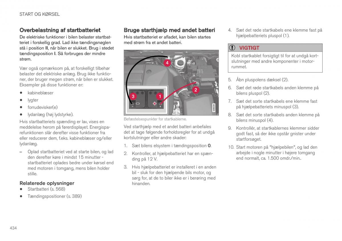 Volvo XC40 Bilens instruktionsbog / page 436